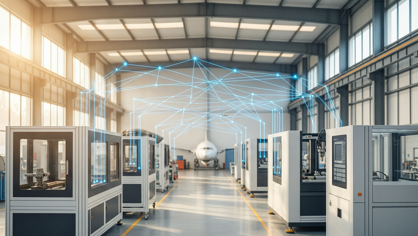 Aerospace assembly line