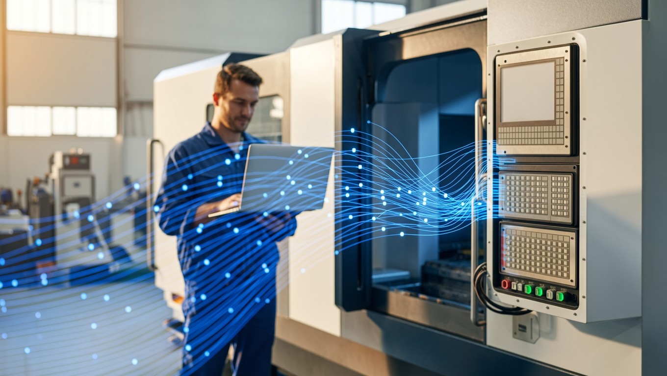 CNC machine digital transformation